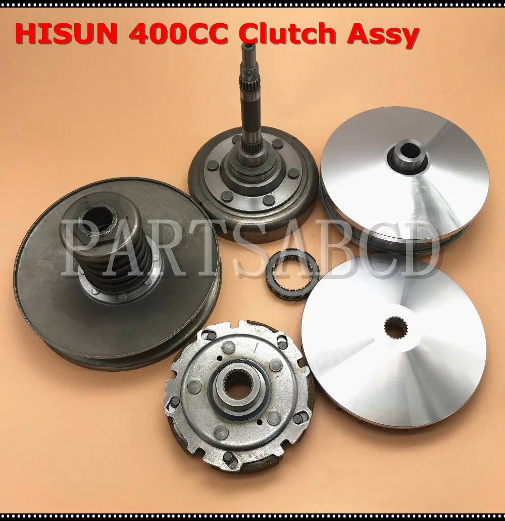HS400 HISUN 400CC Massimo moto 400 Primary Clutch Secondary Clutch Cover Clutch Carrier Assy
HS400 HISUN 400CC Massimo moto 400 Primary Clutch Secondary Clutch Cover Clutch Carrier Assy