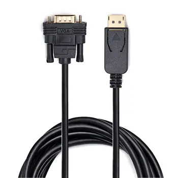 Displayport To Vga Male To Male Large Dp To Vga Hd Computer Tv Projection Adapter Cable
Displayport To Vga Male To Male Large Dp To Vga Hd Computer Tv Projection Adapter Cable