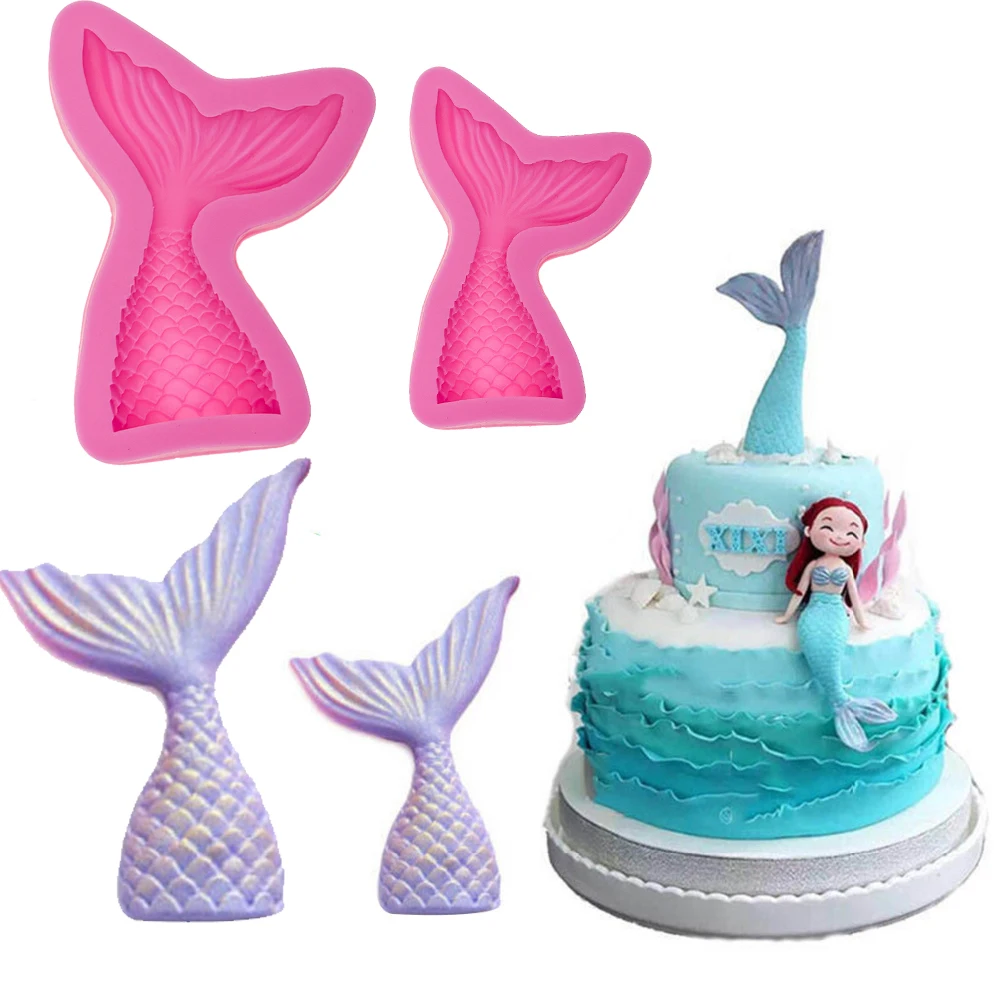 3D Baking Cake Decoration Jelly Sugar Craft Fondant Gumpaste Pastry Clay Candy Soap Molds Silicone Mermaid Tail Mold
3D Baking Cake Decoration Jelly Sugar Craft Fondant Gumpaste Pastry Clay Candy Soap Molds Silicone Mermaid Tail Mold