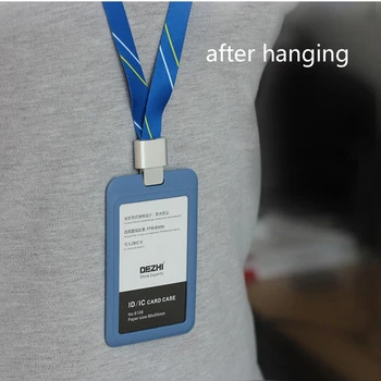 Fashion Style ID IC Card Badge Holder of Work Card with Polyester Lanyard,lowest Price, Can Custom the LOGO XP10
Fashion Style ID IC Card Badge Holder of Work Card with Polyester Lanyard,lowest Price, Can Custom the LOGO XP10
