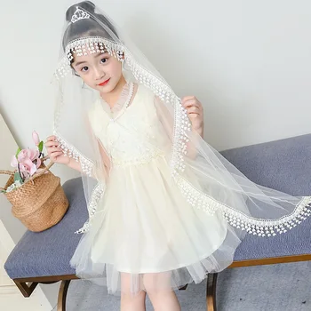 Toddler Summer Kids Dresses for Girls Princess Dress Bow Flowers Large Shawl Mesh Dress wedding Dress for Girl
Toddler Summer Kids Dresses for Girls Princess Dress Bow Flowers Large Shawl Mesh Dress wedding Dress for Girl