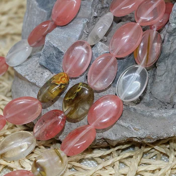 Fashion Multicolored Watermelon Tourmaline 10x14mm Oval Stone Jaspers Loose Beads Free Shipping Elegant Jewelry Making 15"B259-1
Fashion Multicolored Watermelon Tourmaline 10x14mm Oval Stone Jaspers Loose Beads Free Shipping Elegant Jewelry Making 15"B259-1
