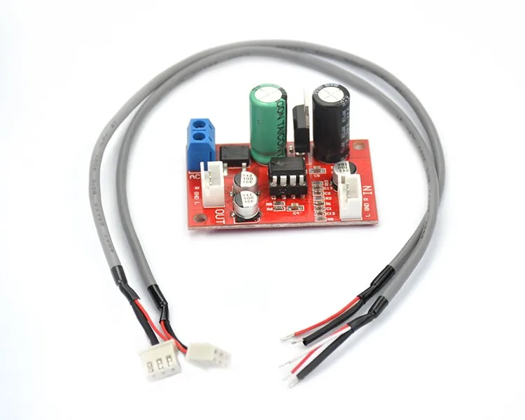 DC9V-15V NE5532 Moving Coil Microphone Stereo Pre-amp magnetic head Phono amplifier board
DC9V-15V NE5532 Moving Coil Microphone Stereo Pre-amp magnetic head Phono amplifier board