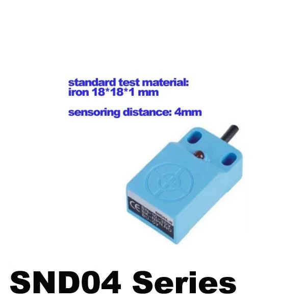18*18*36 detection distance Non-flush Square type inductive proximity switch SND04 NO/NC 2-wire, 3-wire
18*18*36 detection distance Non-flush Square type inductive proximity switch SND04 NO/NC 2-wire, 3-wire