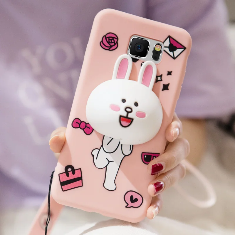 ALIVO For Samsung Galaxy Note5 case,Cartoon 3D bear rabbit silicon Fitted Case with Headphone line Pocket for galaxy note5 Cover
ALIVO For Samsung Galaxy Note5 case,Cartoon 3D bear rabbit silicon Fitted Case with Headphone line Pocket for galaxy note5 Cover