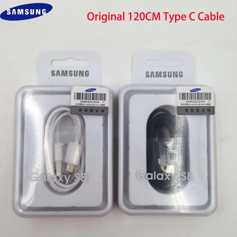 100% Original Samsung 120CM USB Type C Cable Fast Charge Data Line For Samsung Galaxy S8 S9 Plus S10E A50 A9 Star A9S Note 9 8
100% Original Samsung 120CM USB Type C Cable Fast Charge Data Line For Samsung Galaxy S8 S9 Plus S10E A50 A9 Star A9S Note 9 8