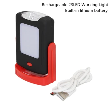 Portable LED Flashlight Magnetic Work Light Rechargeable 360 Degree Stand Hanging Torch Night Lamp For Tent Camping Work
Portable LED Flashlight Magnetic Work Light Rechargeable 360 Degree Stand Hanging Torch Night Lamp For Tent Camping Work