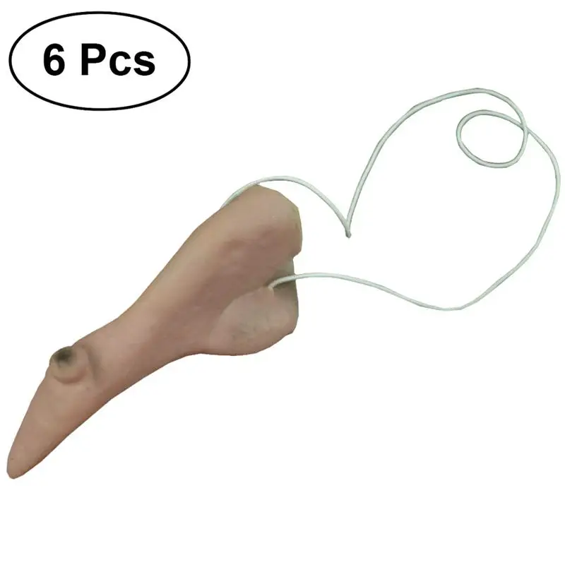 6 Pcs Witch Nose Funny Wicked Halloween Party Dress Cosplay Props Costume Supplies Accessories for Adults Kids
6 Pcs Witch Nose Funny Wicked Halloween Party Dress Cosplay Props Costume Supplies Accessories for Adults Kids