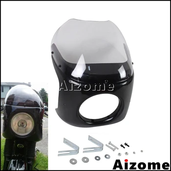 Universal Motorcycle 7" Headlight Fairing Windshield Headlight Cover For Honda CB CM CL GL CX SL Cafe Racer Front Fairing
Universal Motorcycle 7" Headlight Fairing Windshield Headlight Cover For Honda CB CM CL GL CX SL Cafe Racer Front Fairing