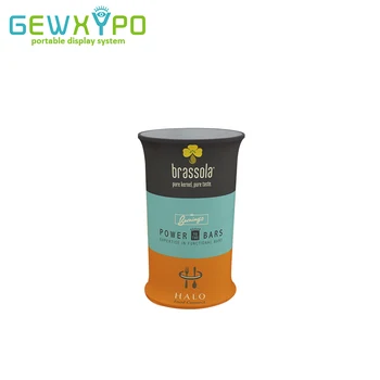 Trade Show Tension Fabric Advertising Oval Podium With Full Color Banner Printing,Portable Exhibition Promotional Table Display
Trade Show Tension Fabric Advertising Oval Podium With Full Color Banner Printing,Portable Exhibition Promotional Table Display