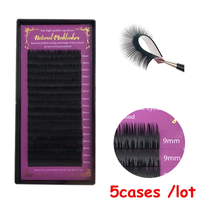 MIKIWI 16rows Faux mink individual eyelash lashes maquiagem cilios for professionals soft Faux mink eyelash extension lashes
MIKIWI 16rows Faux mink individual eyelash lashes maquiagem cilios for professionals soft Faux mink eyelash extension lashes