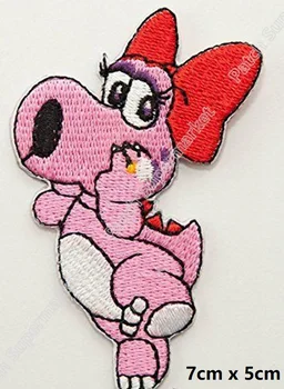 3" Birdo Face Super Mario Brother Game Embroidered iron on patches for clothing Cartoon Cute badge applique cosplay Japan anime
3" Birdo Face Super Mario Brother Game Embroidered iron on patches for clothing Cartoon Cute badge applique cosplay Japan anime