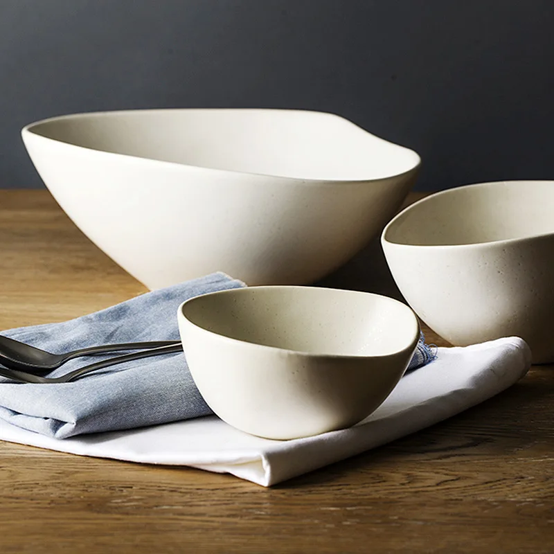Brief Europe Style Creative Matte Galze ceramic bowls solid porcelain tableware Microwavable rice bowls noodle soup salad bowl
Brief Europe Style Creative Matte Galze ceramic bowls solid porcelain tableware Microwavable rice bowls noodle soup salad bowl