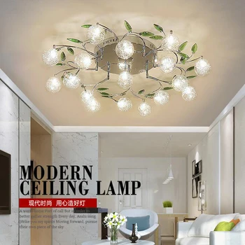 LED living room lighting crystal lamp garden simple atmospheric art round ceiling lamp bedroom lighting led lighting fixture led
LED living room lighting crystal lamp garden simple atmospheric art round ceiling lamp bedroom lighting led lighting fixture led