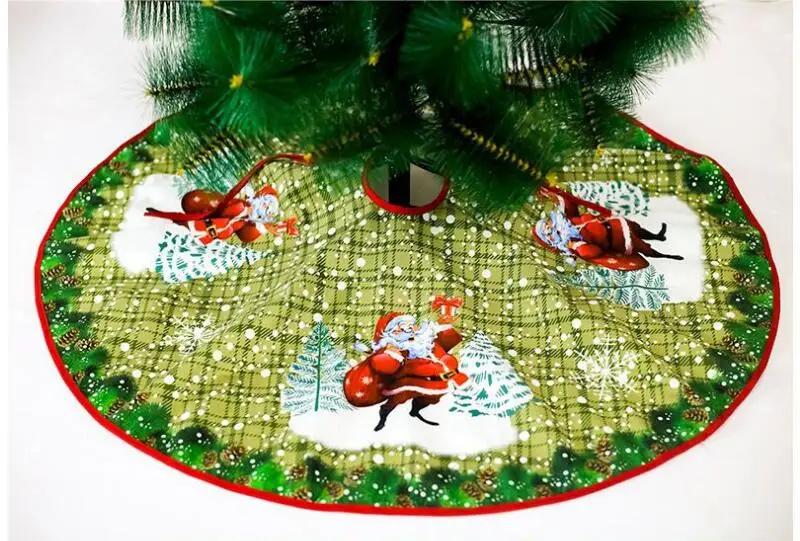 90cm Christmas Tree Skirts Under The Tree Ground Around Floor Mat Christmas tree ornament Navidad Christmas Tree Decorations
90cm Christmas Tree Skirts Under The Tree Ground Around Floor Mat Christmas tree ornament Navidad Christmas Tree Decorations