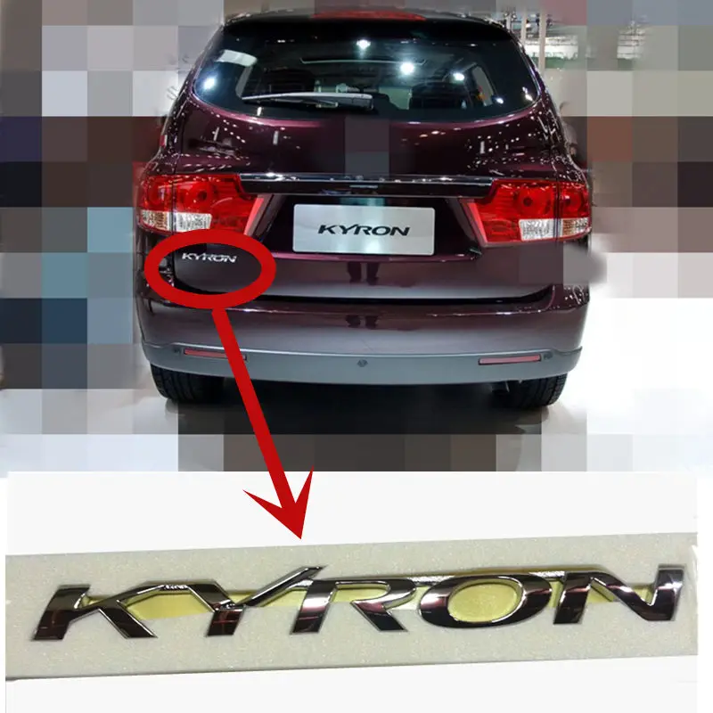 Genuine Rear Trunk Tailgate Logo Emblem For SSANGYONG KYRON Rear Trunk Lid Logo Emblem badge 7991009101
Genuine Rear Trunk Tailgate Logo Emblem For SSANGYONG KYRON Rear Trunk Lid Logo Emblem badge 7991009101