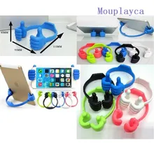 Mouplayca100pcs/lot Stylish Thumb OK Stand Holder Mobile Phone Desk Stand Holder Mount Hold Supporter For Phone Ipad Stand