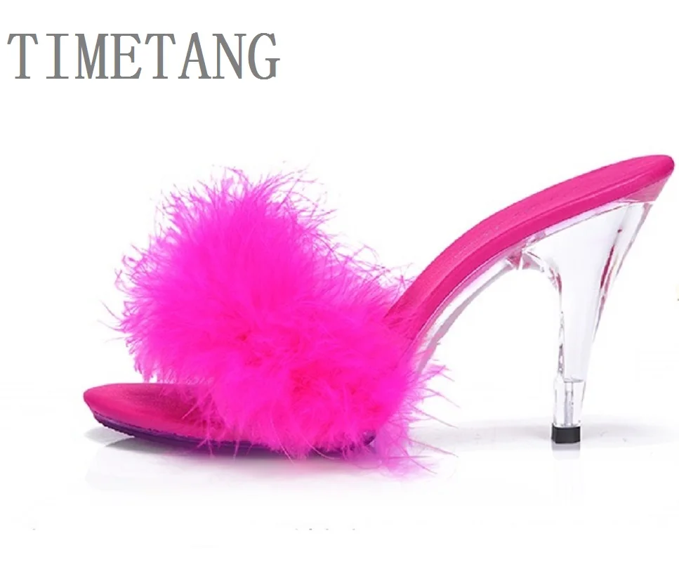 Splicing Flip Flop Transparent Crystal Shoes High-heeled Sandals & Slippers Sexy Stilettos Leopard Print Party Sandals size 3-13
Splicing Flip Flop Transparent Crystal Shoes High-heeled Sandals & Slippers Sexy Stilettos Leopard Print Party Sandals size 3-13