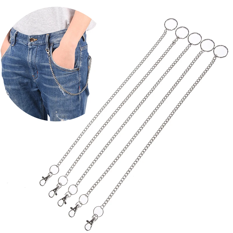 38cm Long Metal Wallet Belt Chain Rock Punk Trousers Hipster Pant Jean Silver Ring Clip Keyring Men's HipHop clothes accessories
38cm Long Metal Wallet Belt Chain Rock Punk Trousers Hipster Pant Jean Silver Ring Clip Keyring Men's HipHop clothes accessories