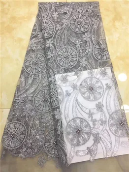 Charming wedding/party French tulle net lace fabric with beads PDN196(5yards/lot)
Charming wedding/party French tulle net lace fabric with beads PDN196(5yards/lot)