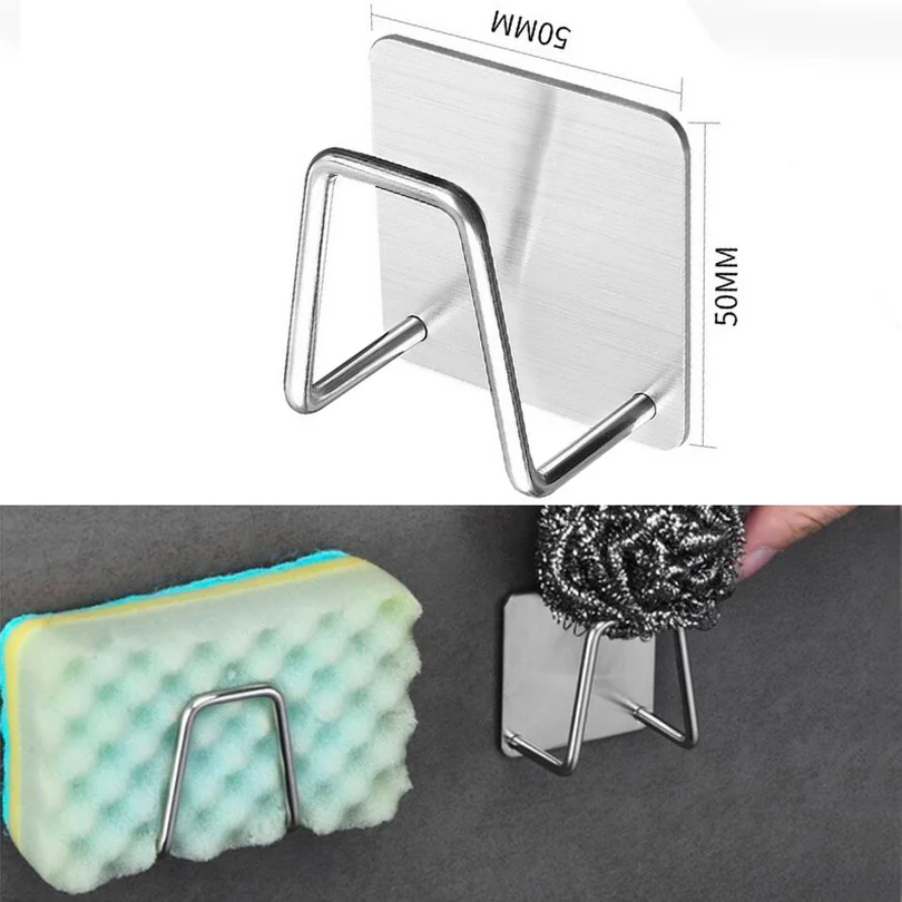 Kitchen Stainless Steel Sink Sponges Holder Sponges Soap Drainage Storage Rack Kitchen Bathroom Sundries Organizers
Kitchen Stainless Steel Sink Sponges Holder Sponges Soap Drainage Storage Rack Kitchen Bathroom Sundries Organizers