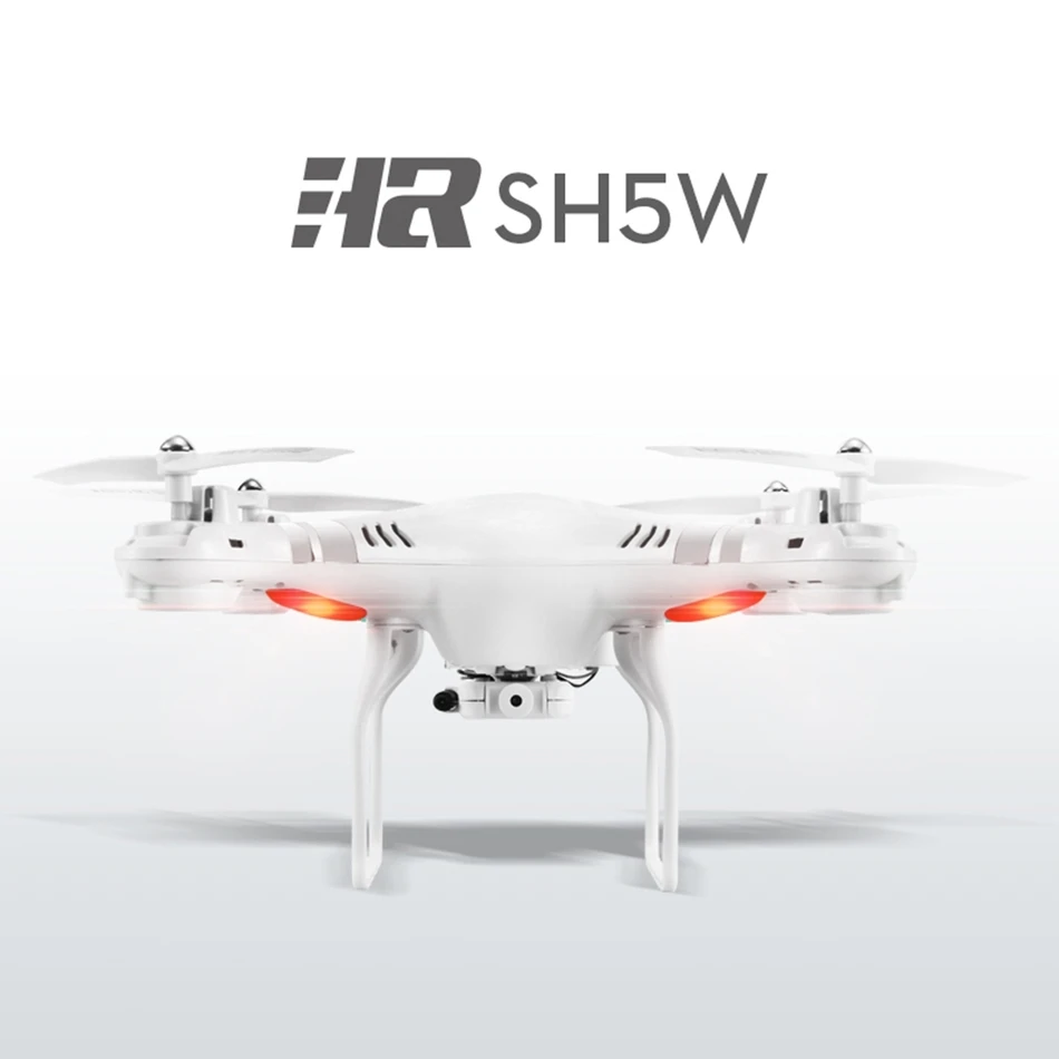 SH5W RC Drone With Light 2.0MP Camera WiFi FPV 2.4G 4CH 6-Axis Gyro RC Quadcopter RTF Headless Mode 3D Eversion 120 M Distance
SH5W RC Drone With Light 2.0MP Camera WiFi FPV 2.4G 4CH 6-Axis Gyro RC Quadcopter RTF Headless Mode 3D Eversion 120 M Distance