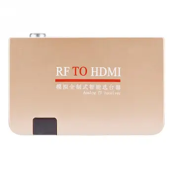 HDMI To RF Converter HDMI To Radio Frequency Signal RF to HDMI Transmitter Signal Modulator Analog TV Receiver Adapter 100-240V
HDMI To RF Converter HDMI To Radio Frequency Signal RF to HDMI Transmitter Signal Modulator Analog TV Receiver Adapter 100-240V