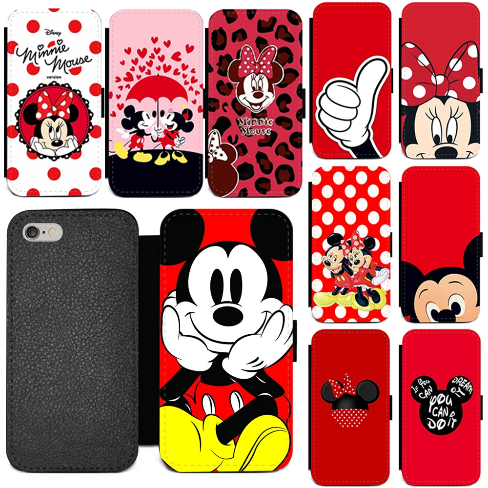 Red Sweet Cartoon Mickey Minnie Mouse Fashion Funny PU Leather Flip Wallet Phone Case Cover For iPhone 5 6 7 8 Plus X XR XS MAX
Red Sweet Cartoon Mickey Minnie Mouse Fashion Funny PU Leather Flip Wallet Phone Case Cover For iPhone 5 6 7 8 Plus X XR XS MAX