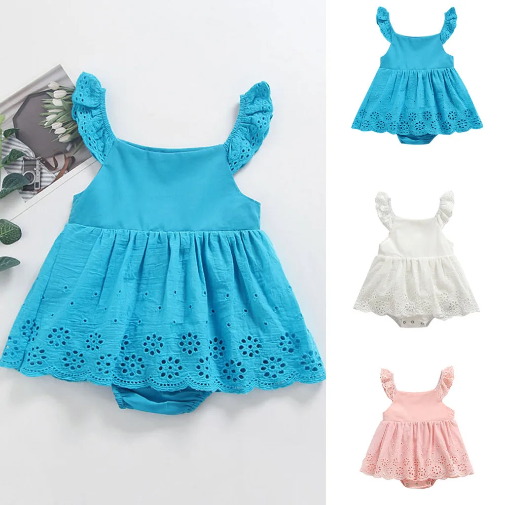 2019 Hot Sale Toddler Kid Baby Girl Sleeveless Solid Flower Princess Romper Dress Clothing anniversaire enfant #CA30
2019 Hot Sale Toddler Kid Baby Girl Sleeveless Solid Flower Princess Romper Dress Clothing anniversaire enfant #CA30