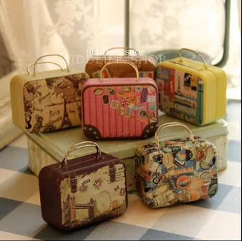 Free Shipping!6pcs/lot Rectangle Luggage Shape Gift Box Metal Storage Box Fashion Tin Case Jewerly Box Wedding Decor Box
Free Shipping!6pcs/lot Rectangle Luggage Shape Gift Box Metal Storage Box Fashion Tin Case Jewerly Box Wedding Decor Box