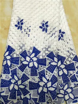 High Quality 2019 African French Net Lace Fabric Embroidered Nigerian Lace Fabric 5 Yards Guipure Cord Lace With Stones
High Quality 2019 African French Net Lace Fabric Embroidered Nigerian Lace Fabric 5 Yards Guipure Cord Lace With Stones