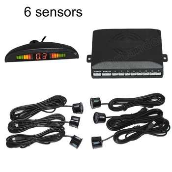 6 Sensors Car Parking Sensor 44 colors for option Kit Reverse Backup Radar monitor Detector Display 12V Parktronic System
6 Sensors Car Parking Sensor 44 colors for option Kit Reverse Backup Radar monitor Detector Display 12V Parktronic System