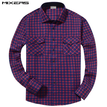 2018 Autumn Winter Red Plaid Flannel Casual Shirt Men Slim Fit Brand Dress Shirt Men Long Sleeve Social Clothes Camisa Masculina
2018 Autumn Winter Red Plaid Flannel Casual Shirt Men Slim Fit Brand Dress Shirt Men Long Sleeve Social Clothes Camisa Masculina