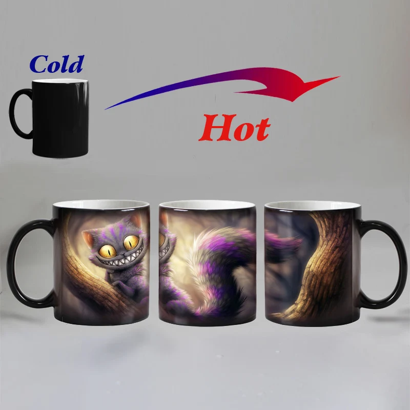 Color-Changing Cat Coffee Mug