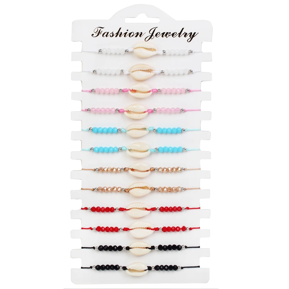12pcs/Sets Fatima Hand Braided Bracelets&Bangle Women Child Crystal Bead Tree of Life Adjustable Rope Chain Yoga Anklet Jewelry
12pcs/Sets Fatima Hand Braided Bracelets&Bangle Women Child Crystal Bead Tree of Life Adjustable Rope Chain Yoga Anklet Jewelry