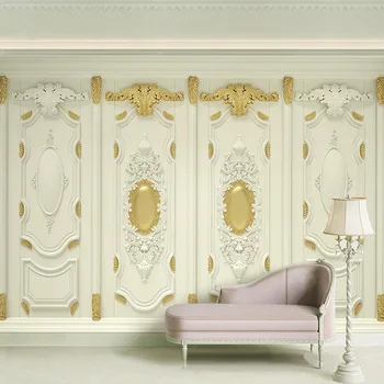 Luxury Wallpaper 3D Stereo Golden Relief Carving Photo Wall Murals Living Room TV Sofa Background Wall Decor Papel De Parede 3 D
Luxury Wallpaper 3D Stereo Golden Relief Carving Photo Wall Murals Living Room TV Sofa Background Wall Decor Papel De Parede 3 D