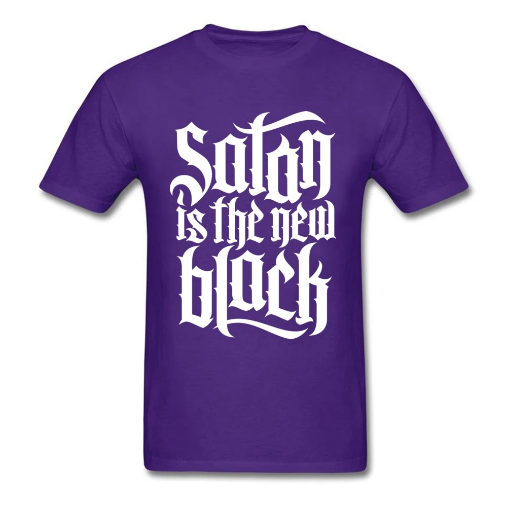 Satan is the new black No.4 (white)_purple