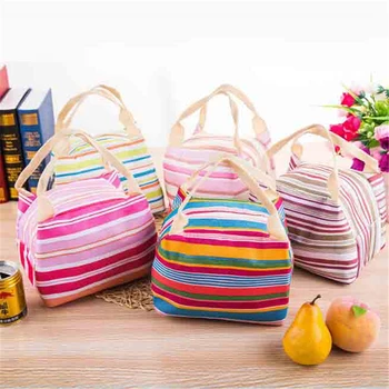 Portable Insulated Thermal Cooler Stripe Lunch Box Tote Picnic Storage Bag Pouch Lunch Bags Icepack Container School Food Bags
Portable Insulated Thermal Cooler Stripe Lunch Box Tote Picnic Storage Bag Pouch Lunch Bags Icepack Container School Food Bags