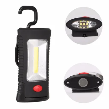 2-Modes COB LED Magnetic Working Light Folding Hook Light Lamp Torch Linternas Lanterna Flashlight Handy Lighting Use 3x AAA
2-Modes COB LED Magnetic Working Light Folding Hook Light Lamp Torch Linternas Lanterna Flashlight Handy Lighting Use 3x AAA