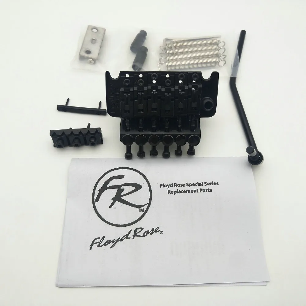 Guitar Bridge FRTS2000 System Tremolo Bridge Locking Nut 42mm / 43mm Black /Made in Korea
Guitar Bridge FRTS2000 System Tremolo Bridge Locking Nut 42mm / 43mm Black /Made in Korea