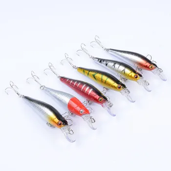 8.5cm 9g Striped Wobblers Isca Artificial Fishing Baits Artificial Minnow Fishing Lure Pesca With 2 Treble Hook For Sea Lake
8.5cm 9g Striped Wobblers Isca Artificial Fishing Baits Artificial Minnow Fishing Lure Pesca With 2 Treble Hook For Sea Lake