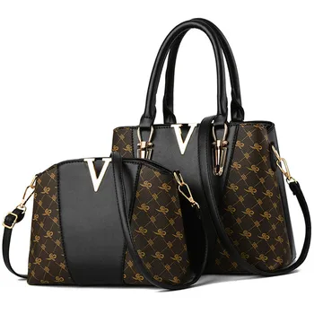 2 PCS/Set Bags Women Leather Handbag Pattern Tote Bag Ladies Handbags Shoulder Bags for Women 2019 Luxury Messenger Bag Bolsas
2 PCS/Set Bags Women Leather Handbag Pattern Tote Bag Ladies Handbags Shoulder Bags for Women 2019 Luxury Messenger Bag Bolsas