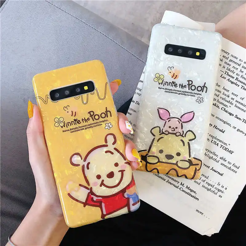 Cute Winnie Pooh Bear Conch Shell Case For Samsung S10 Plus S9 Case For Samsung Galaxy S8 S9 Plus NOTE 8 NOTE 9 Back Cover Soft
Cute Winnie Pooh Bear Conch Shell Case For Samsung S10 Plus S9 Case For Samsung Galaxy S8 S9 Plus NOTE 8 NOTE 9 Back Cover Soft
