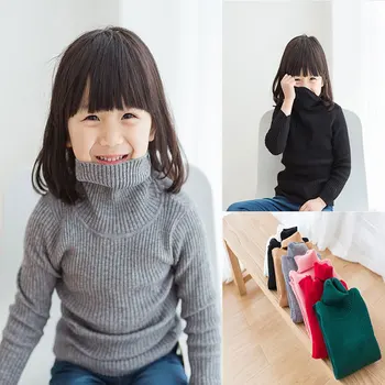 Spring kids Girls Clothes Turtleneck Long Sleeve Top Sweater outerwear for newborn baby Girls children clothing T-Shirt sweaters
Spring kids Girls Clothes Turtleneck Long Sleeve Top Sweater outerwear for newborn baby Girls children clothing T-Shirt sweaters