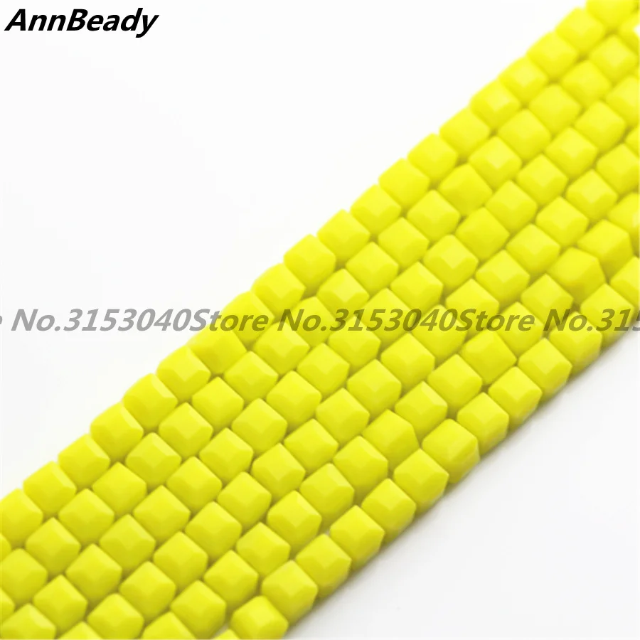 100pcs Solid Yellow Color 4mm Square Cube Spacer Loose Austria Crystal beads For DIY Jewelry Crafts Making
100pcs Solid Yellow Color 4mm Square Cube Spacer Loose Austria Crystal beads For DIY Jewelry Crafts Making