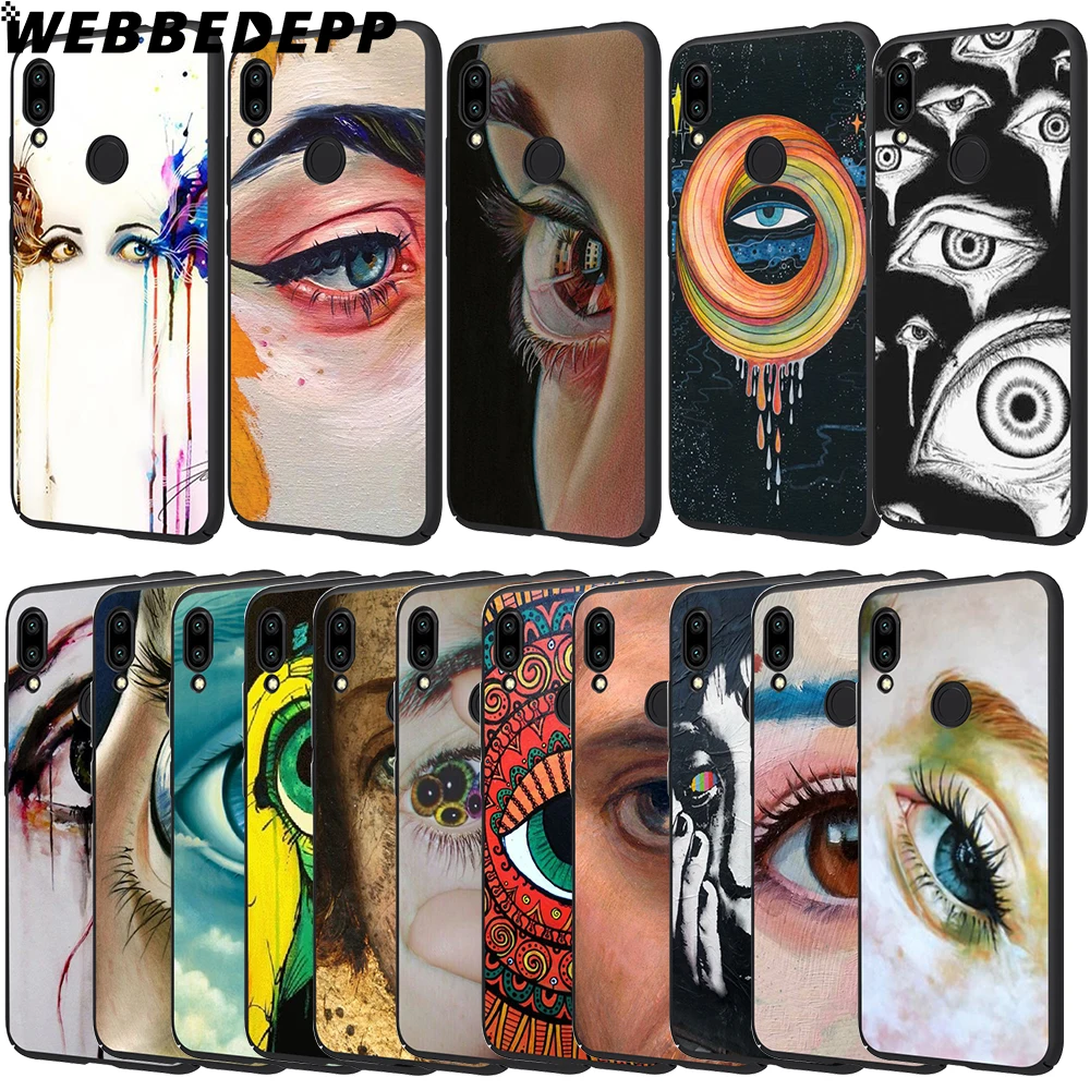 WEBBEDEPP Oil painting eyes Art Soft TPU Cases Cover for Xiaomi Redmi 7 4A 5A 6A S2 4 4x 5 Plus 6 Pro
WEBBEDEPP Oil painting eyes Art Soft TPU Cases Cover for Xiaomi Redmi 7 4A 5A 6A S2 4 4x 5 Plus 6 Pro