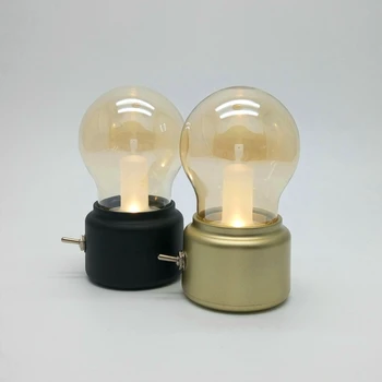 Vintage Globe Bulb Lamp USB LED Night Light Kids Bed Lamp Sleeping Desk Lamp Home Decoration Eyeshield Rechargeable Table Lamp
Vintage Globe Bulb Lamp USB LED Night Light Kids Bed Lamp Sleeping Desk Lamp Home Decoration Eyeshield Rechargeable Table Lamp
