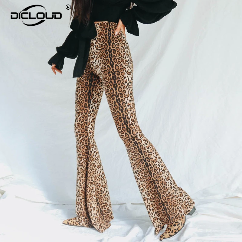 Retro Leopard Flare Long Pants Women Boho Style High Waisted Pants Female High Street Fashion Fitness Trousers Women Streetwear
Retro Leopard Flare Long Pants Women Boho Style High Waisted Pants Female High Street Fashion Fitness Trousers Women Streetwear