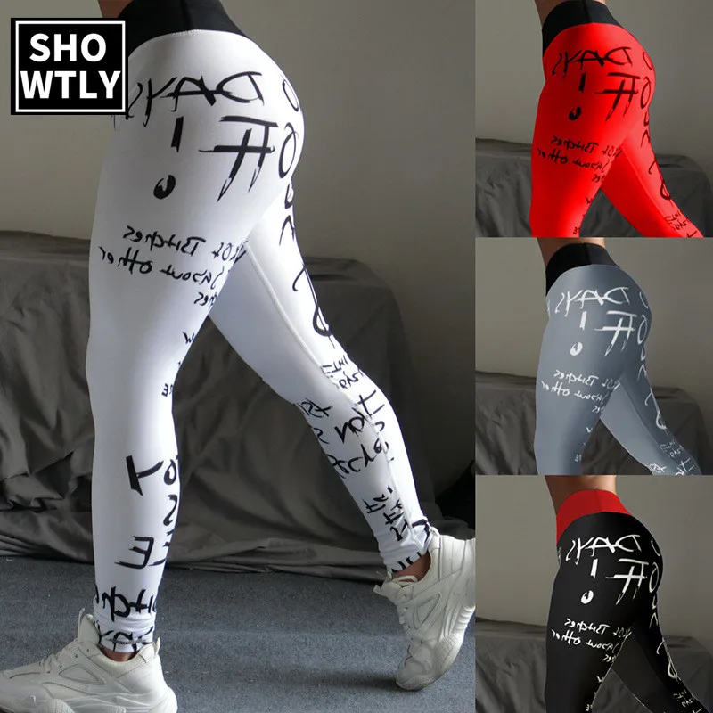 Showtly Digital Geometric Letter Print Women Sports Leggings Fitness Female Running Workout Pants Push Up Leggins Women
Showtly Digital Geometric Letter Print Women Sports Leggings Fitness Female Running Workout Pants Push Up Leggins Women