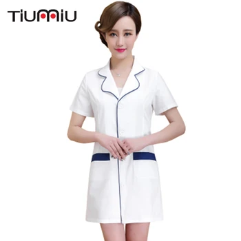 NEW Nurse Doctors Uniforms Summer Medical Technician Hospital Overalls Gowns Outfit Suits Beauty Salon Lab Coat for Women Female
NEW Nurse Doctors Uniforms Summer Medical Technician Hospital Overalls Gowns Outfit Suits Beauty Salon Lab Coat for Women Female